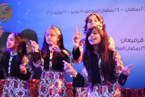 مهرجان القرقيعان في الحجاز مول جدة