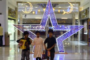 مهرجان القرقيعان في الحجاز مول جدة